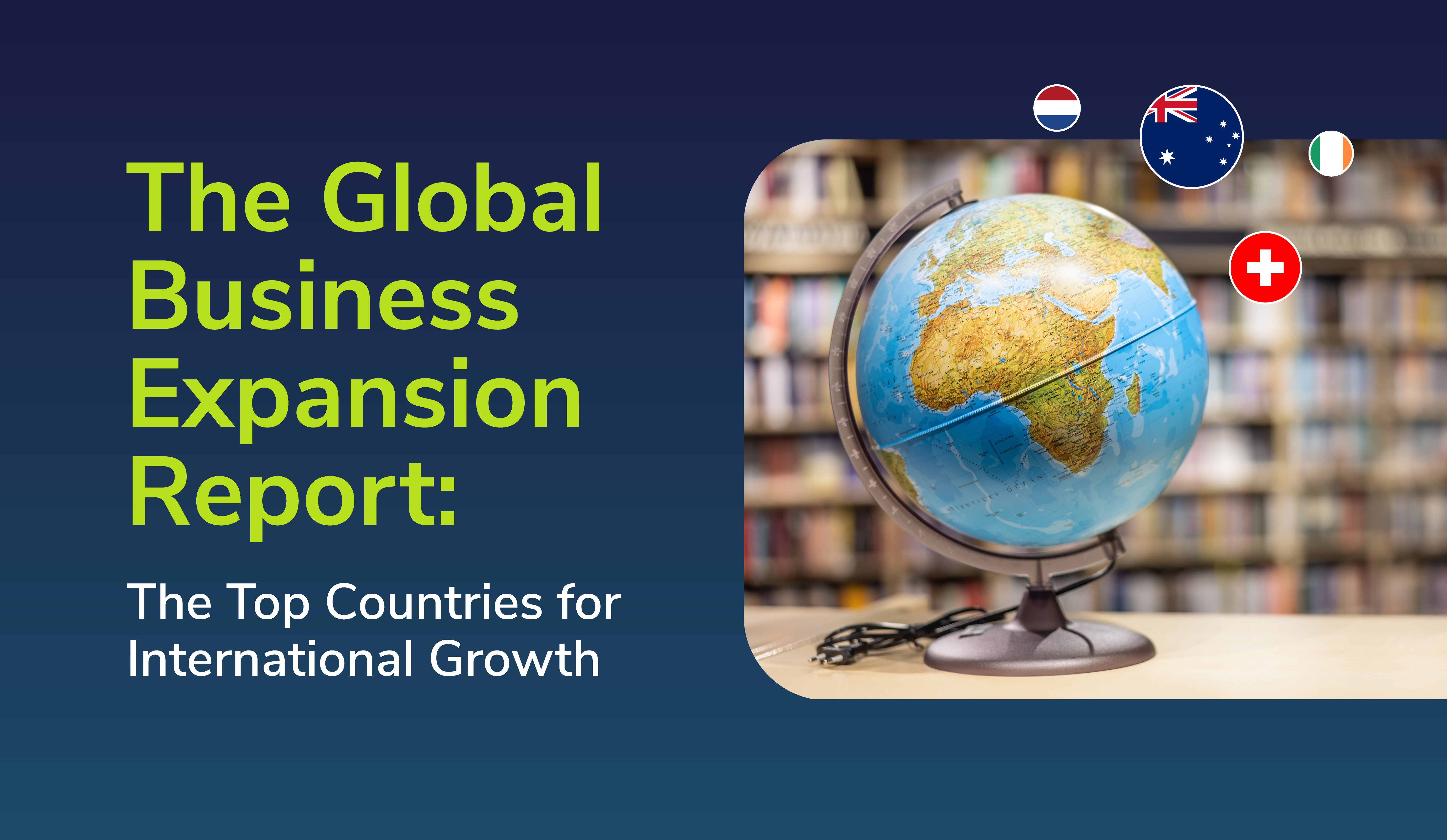 Global Business Expansion Report Header