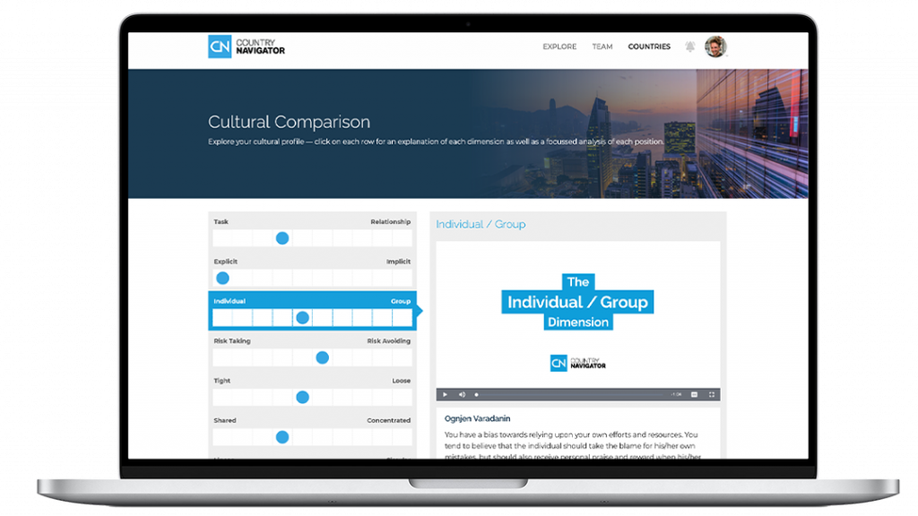 Country Navigator cultural assessment tool